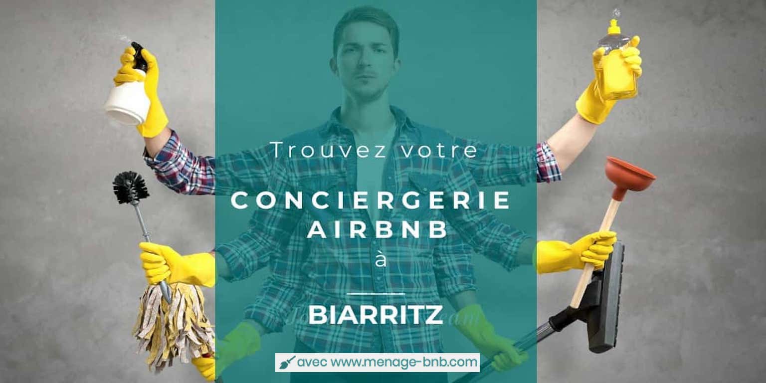 trouver un concierge airbnb à biarritz